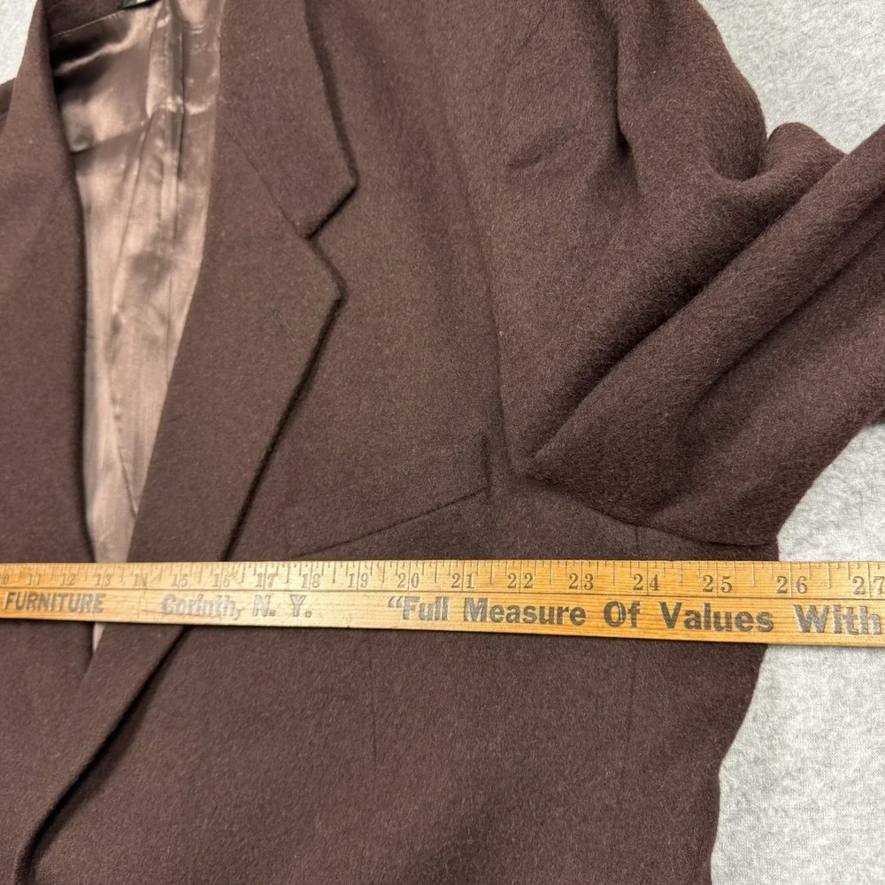 Tailors Row By Deansgate 100% Camel Hair Blazer Coat Jacket Chocolate‎ Brown 50R